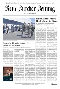 Neue Zuercher Zeitung - 08 September 2025