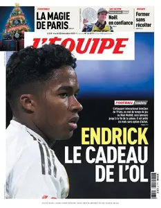L’equipe du Mardi 23 Décembre 2025