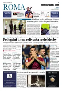 Corriere della Sera Roma - 22 Settembre 2025
