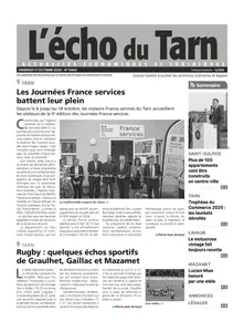 L'Echo du Tarn - 17 Octobre 2025