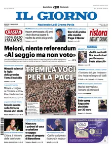 Il Giorno - 3 Giugno 2025