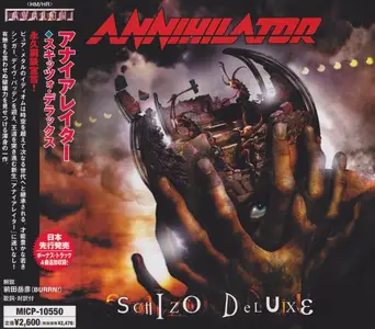 Annihilator - Schizo Deluxe (2005) [Japanese Edition]