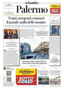 la Repubblica Palermo - 26 Ottobre 2024