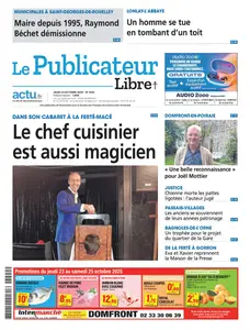 Le Publicateur Libre - 23 Octobre 2025