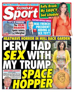 Sunday Sport - 16 May 2025