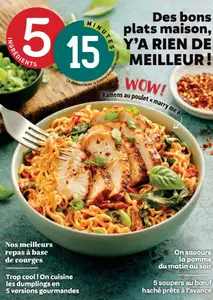 5 Ingrédients 15 Minutes - Octobre 2026