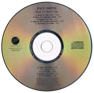 Paul Smith - Back To Who I Am (1989)