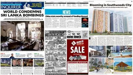 Philippine Daily Inquirer – April 22, 2019