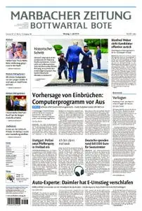 Marbacher Zeitung - 01. Juli 2019