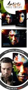 GraphicRiver - Abstraction - Artistic Photo Template