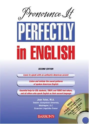 Pronounce It Perfectly in English with Audio CDs by Jean Yates