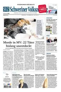 Schweriner Volkszeitung Hagenower Kreisblatt - 01. Oktober 2019