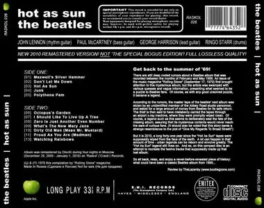 The Beatles - Hot As Sun (2010)