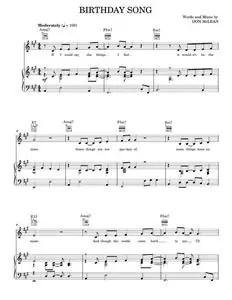 Birthday song - Don McLean