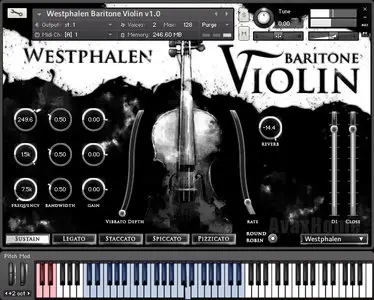 Strezov Sampling Westphalen Baritone Violin KONTAKT