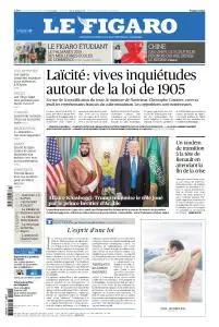 Le Figaro du Mercredi 21 Novembre 2018