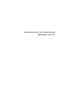 Engineering the computer science and IT