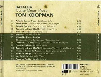 Ton Koopman - Batalha: Iberian Organ Music (2009)