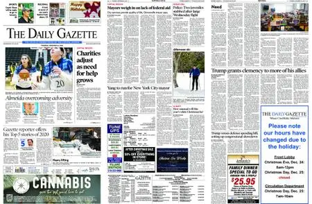 The Daily Gazette – December 24, 2020
