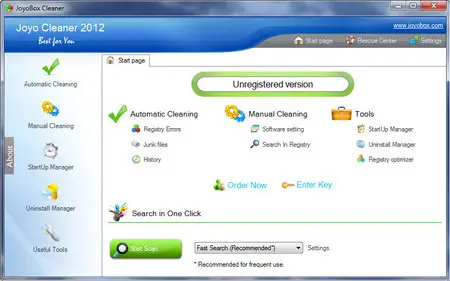 JoyoBox Software JoyoBox Cleaner 2012 4.1