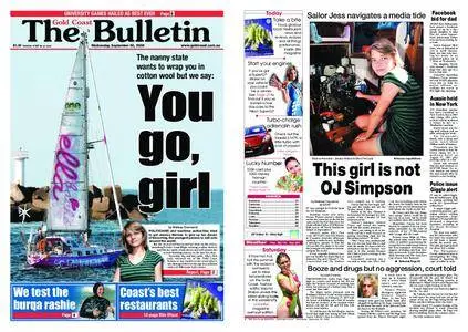 The Gold Coast Bulletin – September 30, 2009
