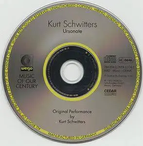 Kurt Schwitters - Ursonate (1993, Wergo # WER 6304-2)