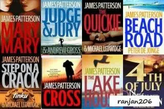 39 James Patterson Thriller Novels 