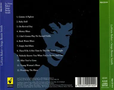 LaVern Baker - LaVern Baker Sings Bessie Smith (1958) Reissue 1997
