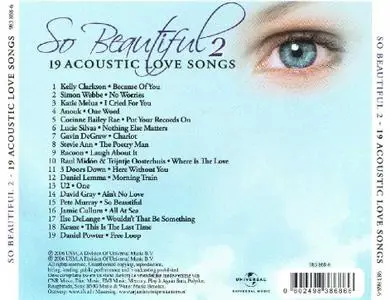 VA - So Beautiful Acoustic Love Songs Vol.2