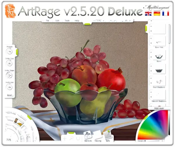 Ambient Design ArtRage 2.5.20 Deluxe Multilingual FULL DVD