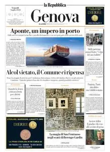 la Repubblica Genova - 7 Luglio 2023