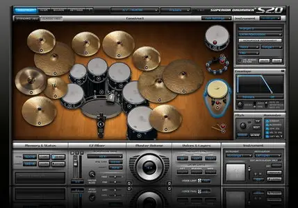 ToonTrack Superior Drummer v2.2.1 VSTi RTAS AU HYBRID [DVD1-5] - AiRISO