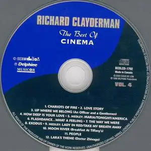 Richard Clayderman - The Best Of Cinema Passion/The Best Of Cinema Passion 2 (2000/2003) {Coeur De Lion/Delphine}