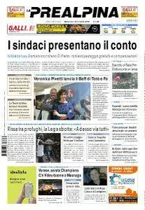 La Prealpina - 19 Ottobre 2016
