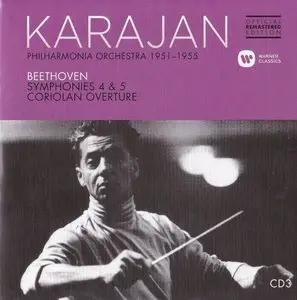 Herbert Von Karajan - Beethoven: Symphonies and Overtures 1951-1955 (2014)