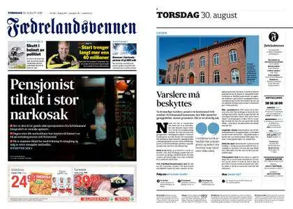 Fædrelandsvennen – 30. august 2018