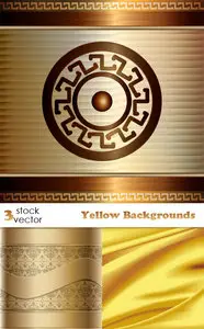 Vectors - Yellow Backgrounds