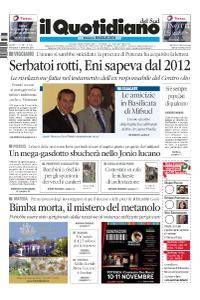 il Quotidiano del Sud Basilicata - 1 Novembre 2017
