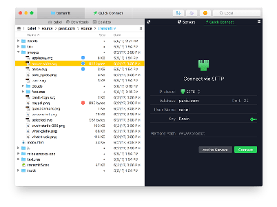 Transmit 5.0 MacOSX
