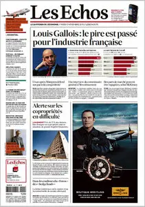 Les Echos du Mardi 5 Novembre 2013 