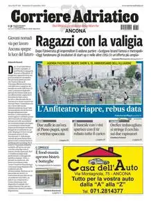 Corriere Adriatico Ancona - 10 Settembre 2023