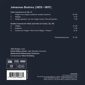 Julia Fischer, Daniel Müller Schott, Yakov Kreizberg - Johannes Brahms: Violin Concerto, Double Concerto (2007)