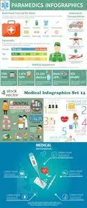 Vectors - Medical Infographics Set 14