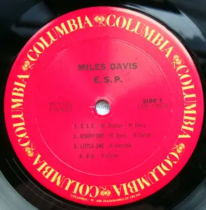 Miles Davis - E.S.P. (Columbia  Records) Vinyl rip 24-bit/96kHz + Redbook 