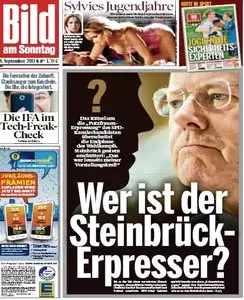 Bild am Sonntag vom 08 September 2013