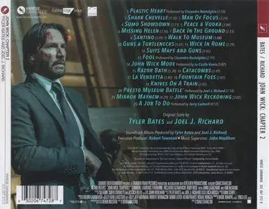 Tyler Bates & Joel J. Richard - John Wick Chapter 2 (Original Motion Picture Soundtrack) (2017)
