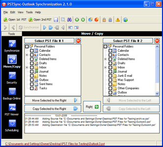 PSTSync 2.50 Build 1010