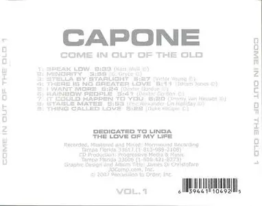 Capone - Come In Out Of The Old Vol. 1 (2007) {Percussion To Order, Inc.}