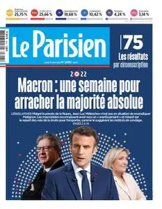 Le Parisien du Lundi 13 Juin 2022