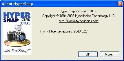Hyperionics HyperSnap-DX ver. 6.10